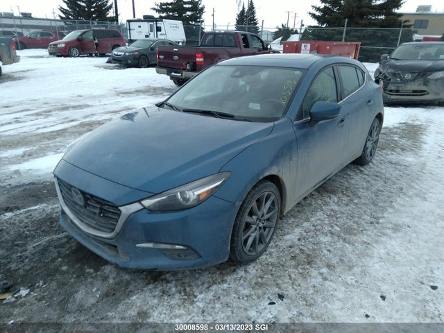 2018 Mazda 3 Grand Touring მანქანა იყიდება აუქციონზე, vin: 3MZBN1M30JM203518, აუქციონის ნომერი: 30008598