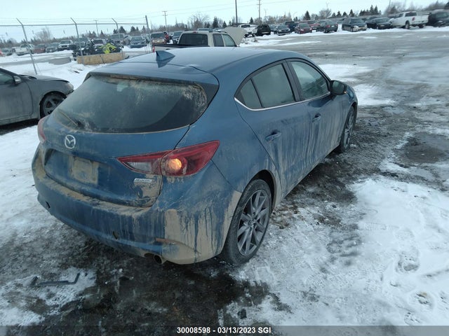 2018 Mazda 3 Grand Touring მანქანა იყიდება აუქციონზე, vin: 3MZBN1M30JM203518, აუქციონის ნომერი: 30008598