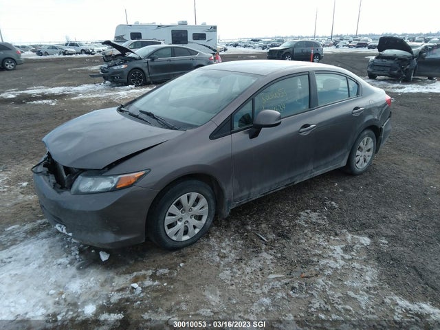 Honda Civic Lx 2012 2HGFB2E48CH004634 Image 2
