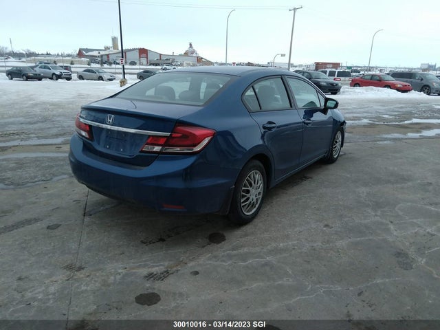 Honda Civic Lx 2014 2HGFB2F47EH025721 Image 4