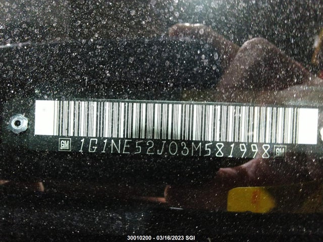 Chevrolet MALIBU LS 2003 1G1NE52J03M581998 Image 10
