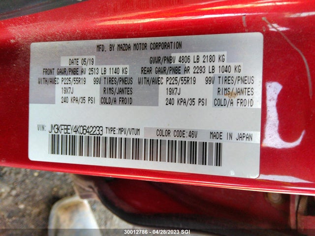 Mazda Cx-5 Signature 2019 JM3KFBEY4K0642233 Image 10