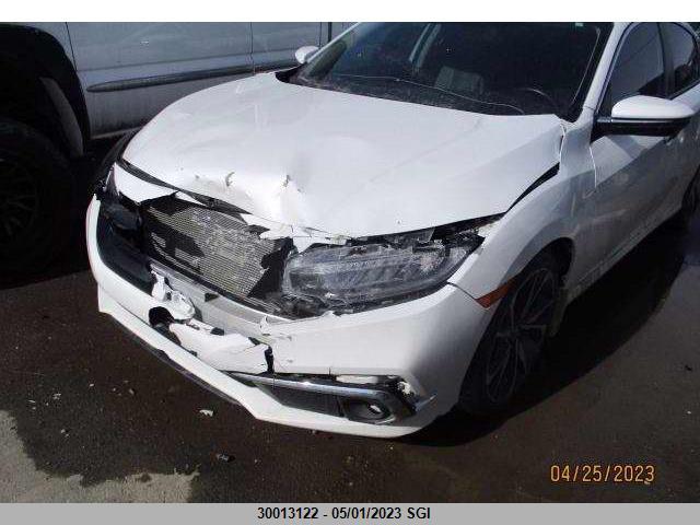 Honda Civic Touring 2019 2HGFC1F98KH105088 Image 2