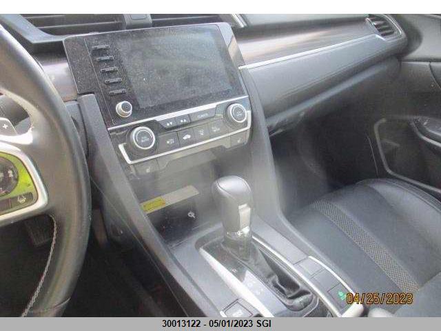 Honda Civic Touring 2019 2HGFC1F98KH105088 Image 8
