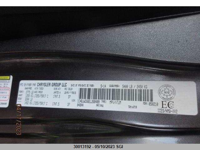 1C4BJWDG6EL268489 Jeep Wrangler Unlimited Sport