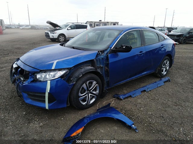Honda Civic Lx 2018 2HGFC2F58JH007292 Image 2