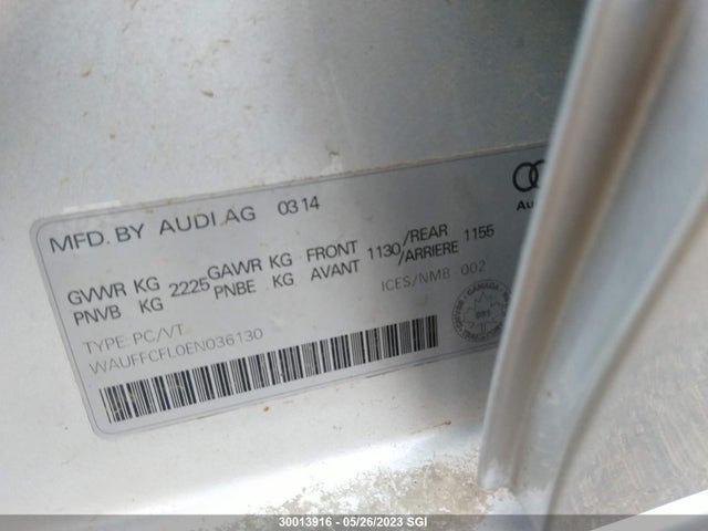 WAUFFCFL0EN036130 Audi A4 Premium Plus