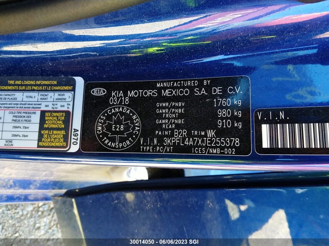 KIA Forte Lx/s 2018 3KPFL4A7XJE255378 Image 10