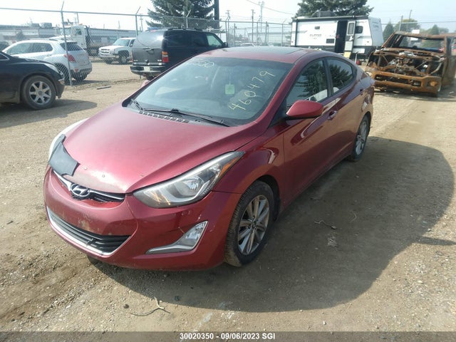 Hyundai Elantra Gls 2014 5NPDH4AEXEH460479 Image 2