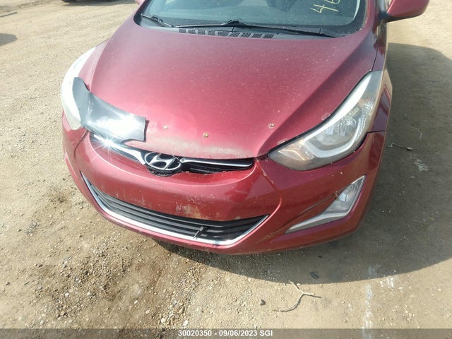 Hyundai Elantra Gls 2014 5NPDH4AEXEH460479 Image 6