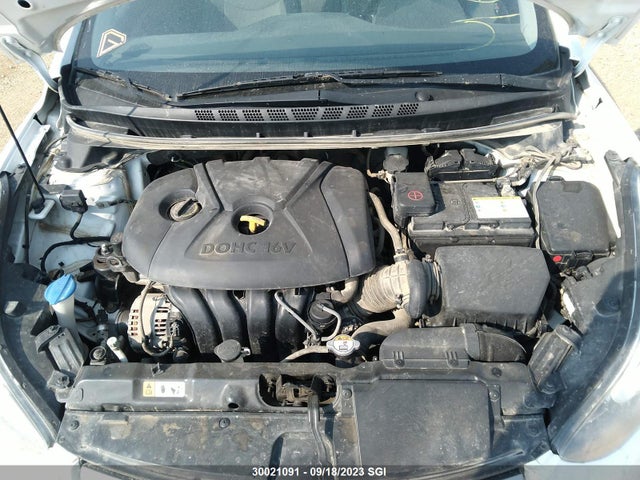 Hyundai Elantra Gls 2014 5NPDH4AE4EH463667 Image 10