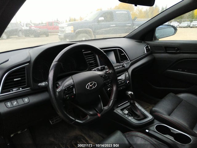 Продажа на аукционе авто 2018 Hyundai Elantra Sport, vin: KMHD04LB4JU516518, номер лота: 30021173