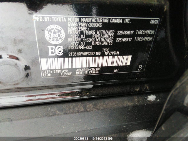 Toyota RAV4 LE 2023 2T3B1RFV8PC367166 Image 9