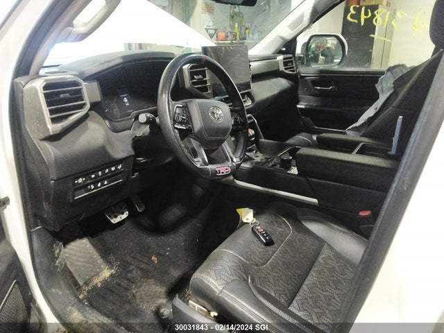 2022 TOYOTA TUNDRA CREWMAX LIMITED VIN: 5TFJA5EC1NX007488
