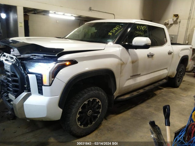 2022 TOYOTA TUNDRA CREWMAX LIMITED VIN: 5TFJA5EC1NX007488