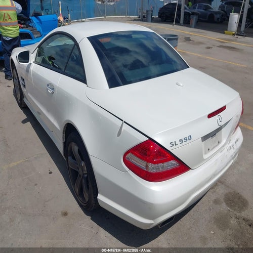 2009 MERCEDES-BENZ SL 550 VIN: WDBSK71F09F149600