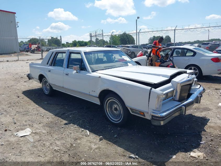 1984 Lincoln Town Car at GA Winder IAAI lot 36762108 CarsFromWest