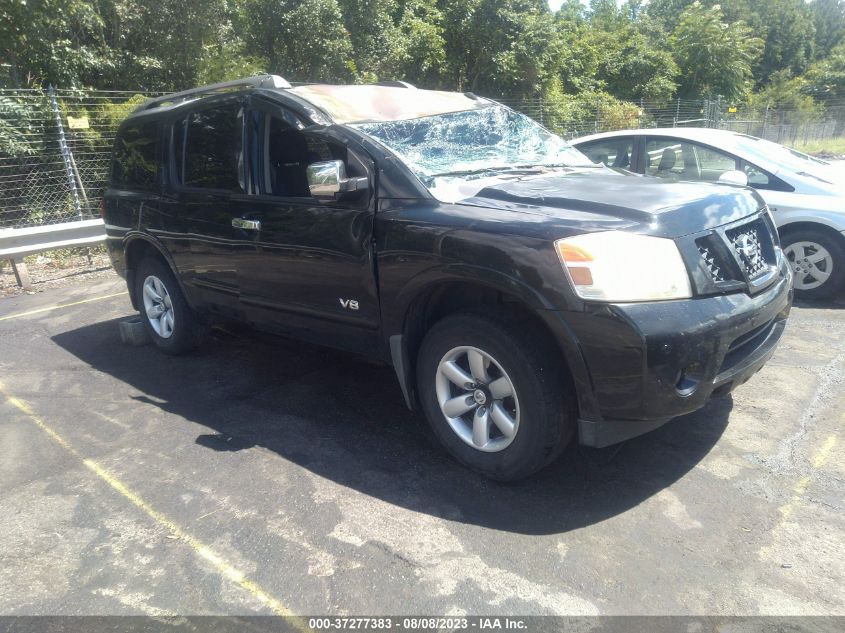 2008 Nissan Armada at NC Graham IAAI lot 37277383 CarsFromWest