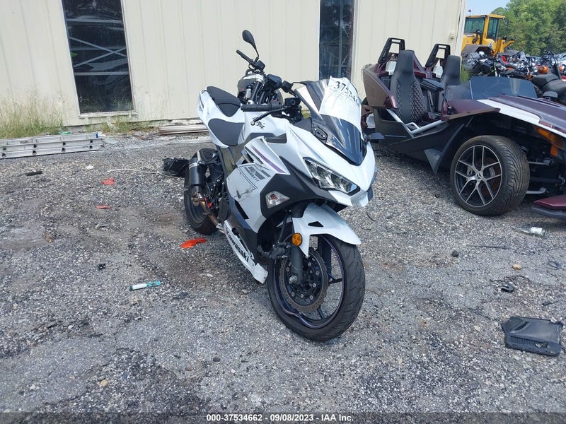 2023 Kawasaki EX 400 at NC Lumberton, Copart lot 53188783 CarsFromWest