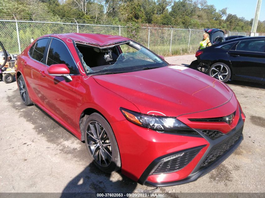 2022 Toyota Camry at LA Carville, IAAI lot 37602053 CarsFromWest