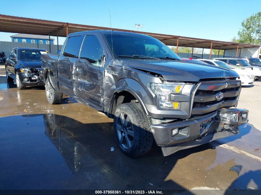 2017 Ford F150 at TX Wilmer, IAAI lot 37950361 CarsFromWest