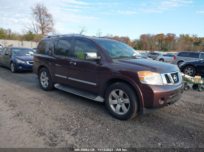 2013 Nissan Armada at NJ Turnersville IAAI lot 38062126