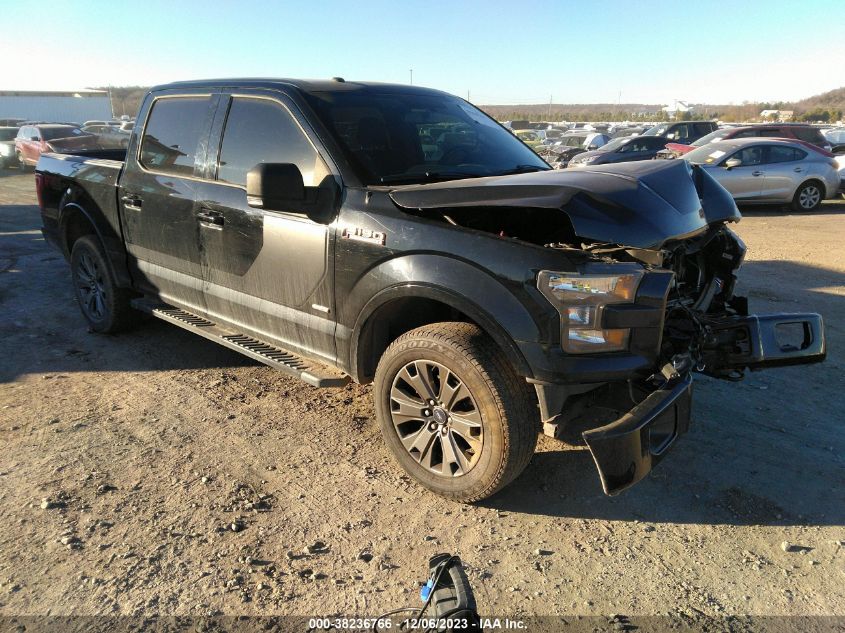 2016 Ford F150 at NC Mebane, Copart lot 39515654 CarsFromWest
