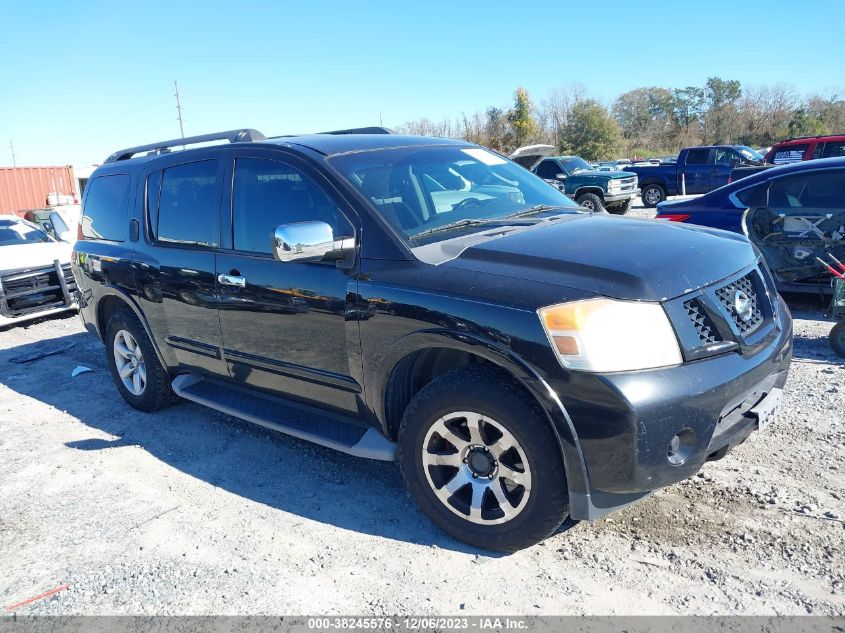 2011 Nissan Armada at GA Tifton IAAI lot 38245576 CarsFromWest