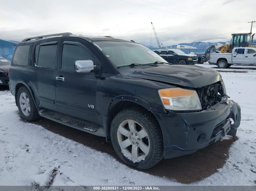 Nissan Armada spotted road testing in Arizona