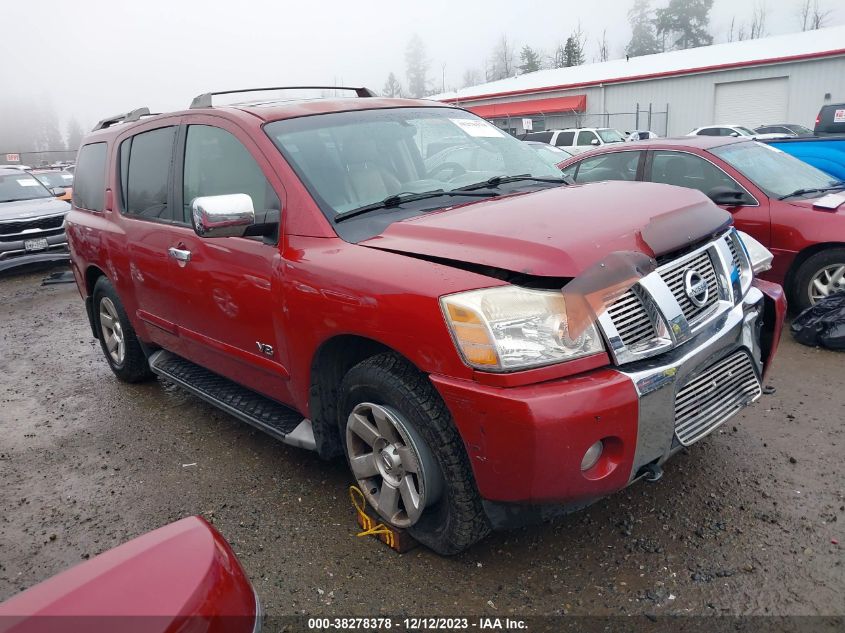 2005 Nissan Armada at WA Puyallup IAAI lot 38278378 CarsFromWest