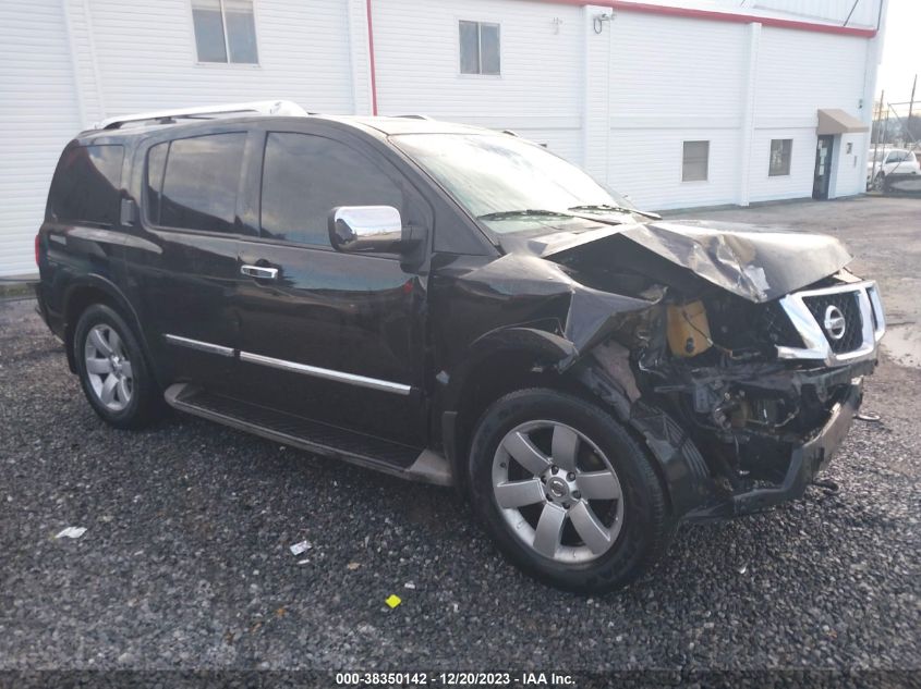 2013 Nissan Armada at NC Fletcher IAAI lot 38350142 CarsFromWest