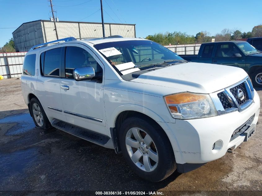 2011 Nissan Armada at TX Houston IAAI lot 38356135 CarsFromWest