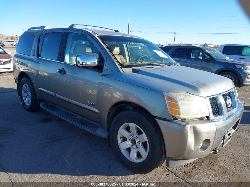 2006 Nissan Armada at TX El Paso IAAI lot 38378825 CarsFromWest