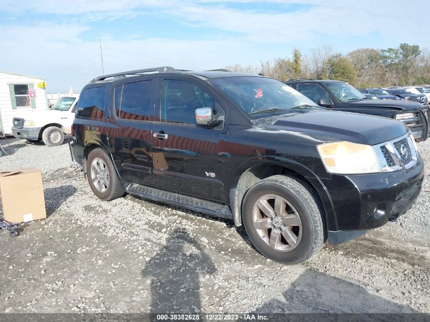 2009 Nissan Armada at GA Tifton IAAI lot 38382628 CarsFromWest