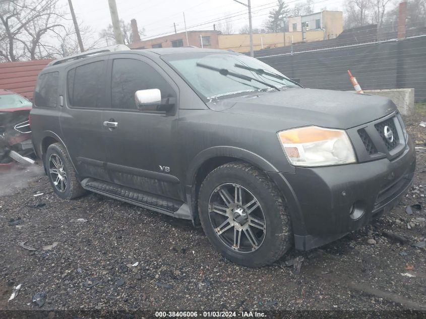 2008 Nissan Armada at MI Detroit IAAI lot 38406006 CarsFromWest