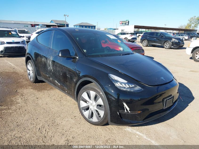 2023 Tesla Model Y at TX Wilmer, IAAI lot 38415087 CarsFromWest