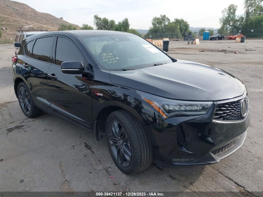 2023 ACURA RDX A-SPEC PACKAGE for Auction - IAA