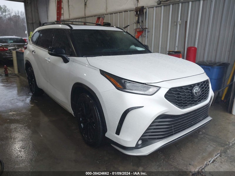 2023 Toyota Highlander at NC China Grove, Copart lot 44634554