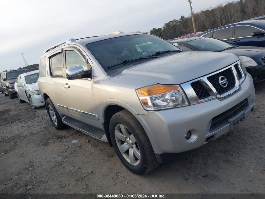 2010 Nissan Armada at GA Lake City IAAI lot 38449080 CarsFromWest