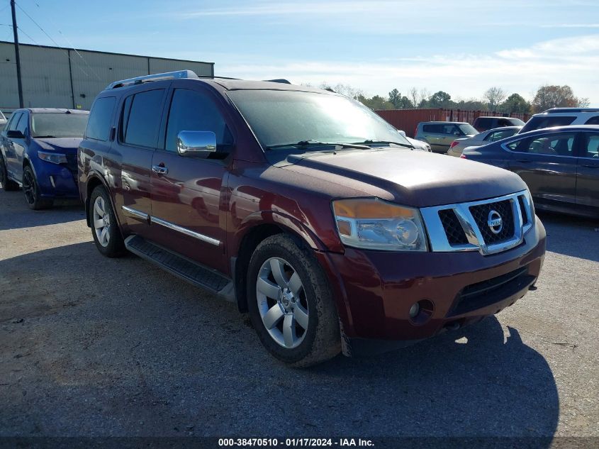 2010 Nissan Armada at TX Houston IAAI lot 38470510 CarsFromWest