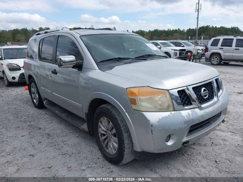 2010 Nissan Armada at FL Milton IAAI lot 38710726 CarsFromWest