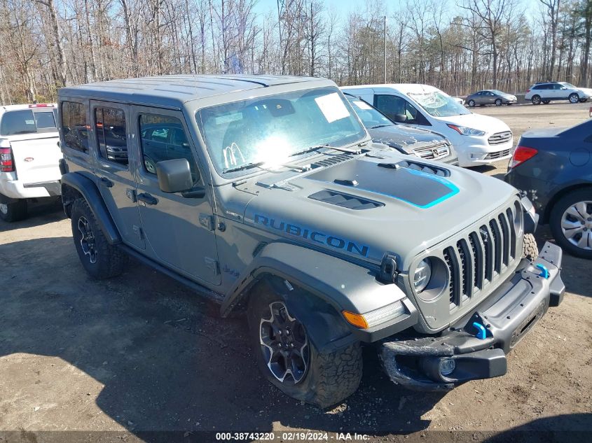 2021 Jeep Wrangler at MD Brandywine, IAAI lot 38743220 CarsFromWest