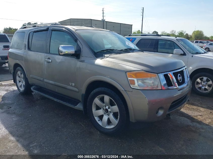 2008 Nissan Armada at TX Houston IAAI lot 38832676 CarsFromWest