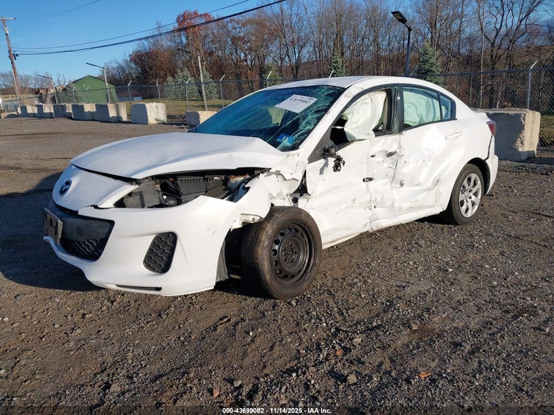 2013 Mazda 3 at NJ - Port Murray: JM1BL1TG0D1****** – IAAI – lot