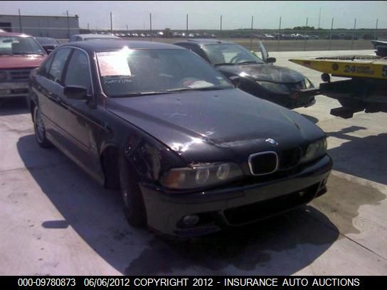 2003 BMW 525I Automatic VIN: WBADT43483G031262 Lot: 9780873