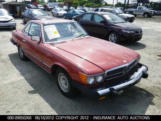1977 Mercedes Benz 450sl