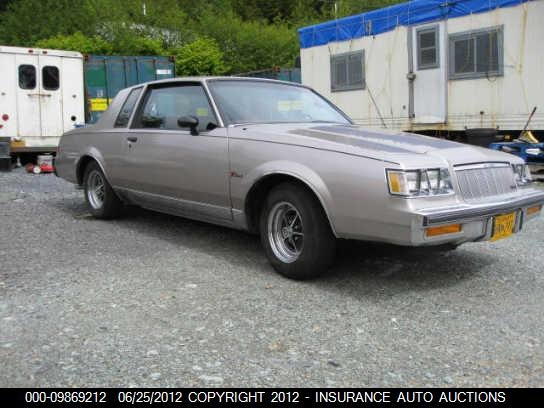 1985 BUICK REGAL T