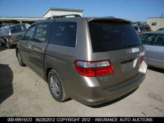 2006 Honda Odyssey (U.s.) Ex VIN: 5FNRL38476B404821 Lot: 9915572