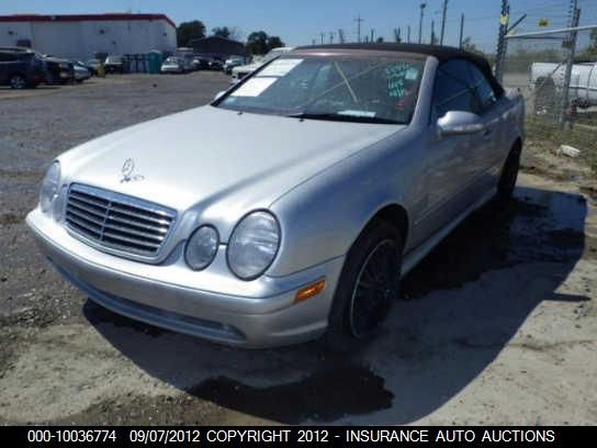 2003 Mercedes-Benz Clk430 VIN: WDBLK70G43T141118 Lot: 10036774