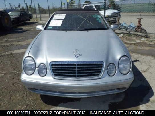 2003 Mercedes-Benz Clk430 VIN: WDBLK70G43T141118 Lot: 10036774